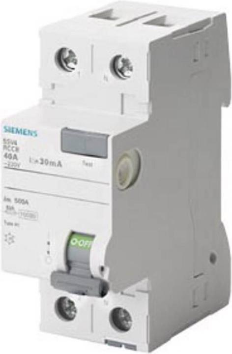 Image du produit Siemens Disjoncteur FI type AC A 30 mA Un AC