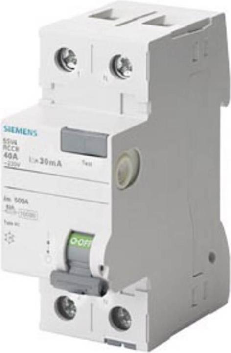 Immagine prodotto Siemens Interruttore FI tipo AC A 30 mA Un AC