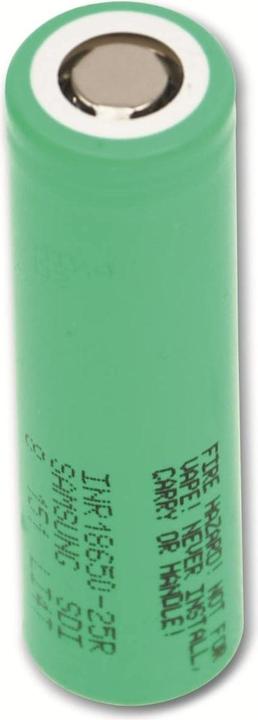 Produktbild Samsung LiIon-Akku INR18650-25R 3,6 V/2,5 Ah (1 Stk., 18650, 2500 mAh)