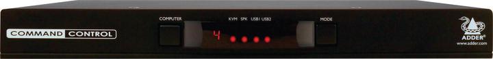 Actual product image Adder CCS-PRO4 Keyboard/Video/Mouse (KVM) Switch Black