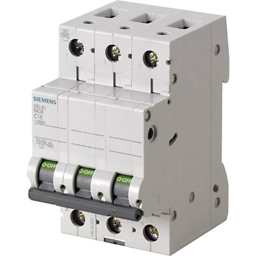Siemens, Schutzschalter, LSSchalter 400V 0kA B 0A