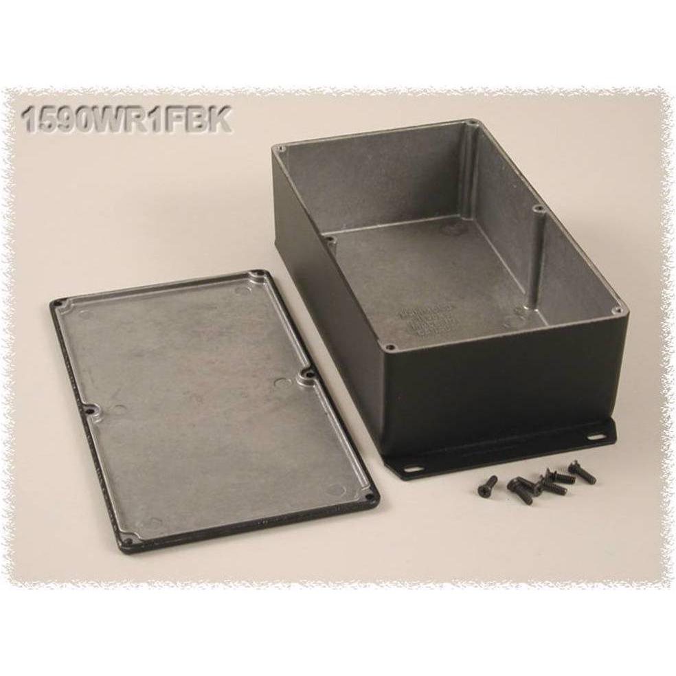 Hammond DruckgussGehäuse Serie 590 (Gehäuse), Elektronikzubehör + Gehäuse, Schwarz