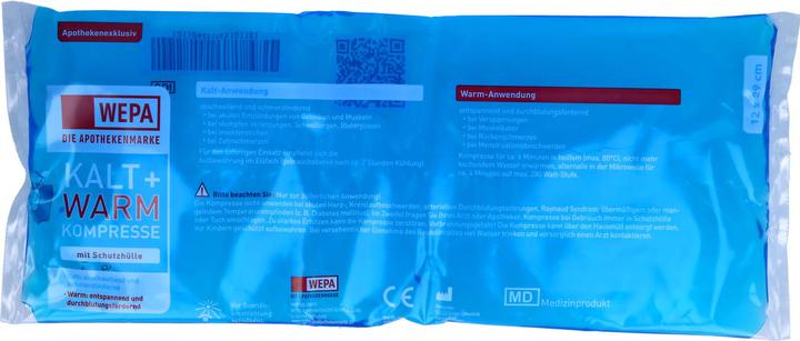 Wepa Cold + Warm compress with protective cover 12 x 29 cm, 1 pc. compresses (1 x)