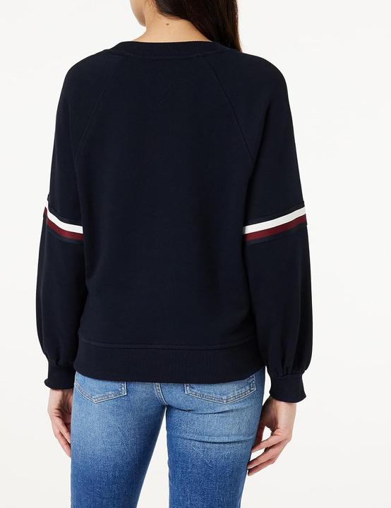 Produktbild Tommy Hilfiger Felpa a Righe Global (XXS)