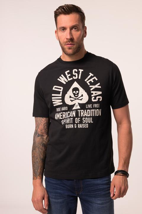 Produktbild JP1880 T-Shirts, 2er-Pack, Halbarm, Brustprint, bis 8XL (3XL)