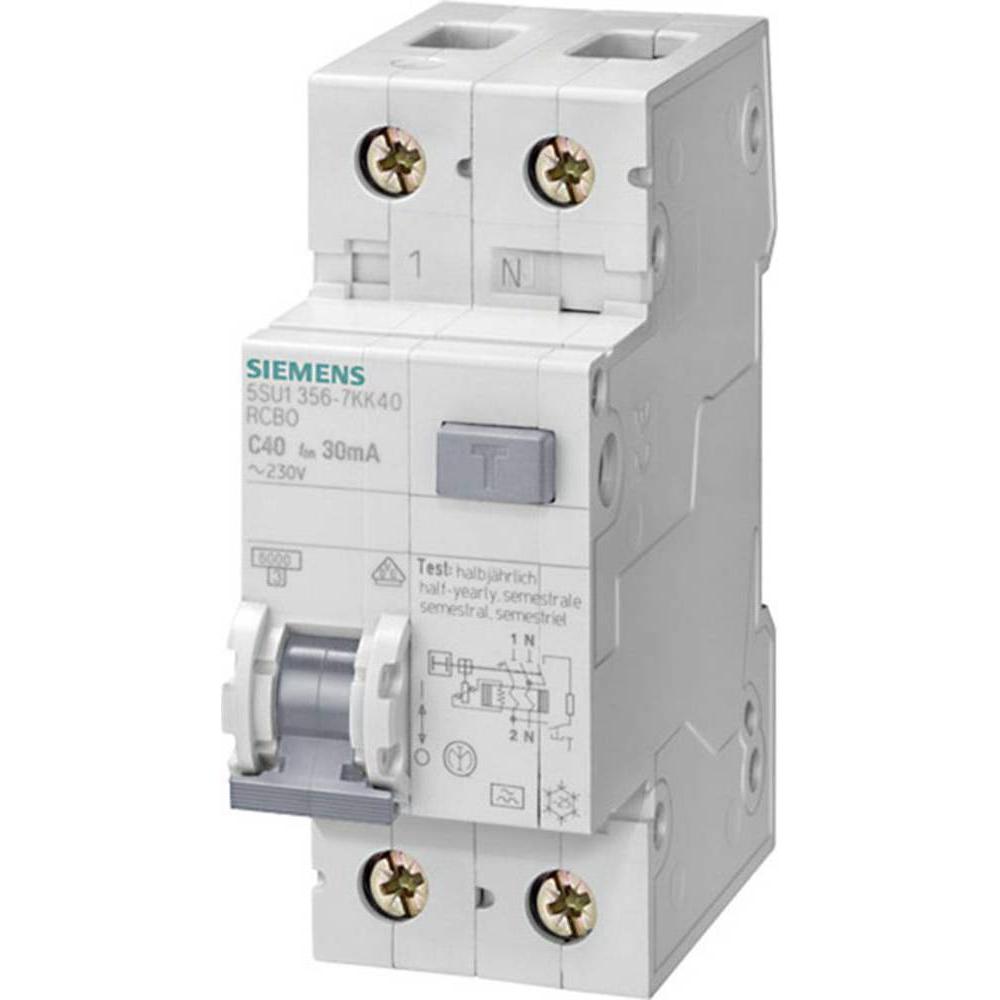Siemens, Schutzschalter, FI/LS TypA PSE/SSF IFN 300mA 6kA 6A