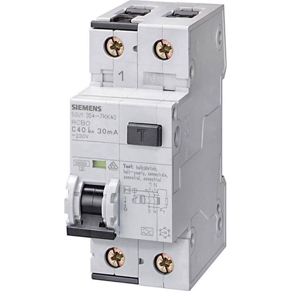 Siemens, Schutzschalter, FI/LS TypA PSE/SSF IFN 300mA 0kA 6A