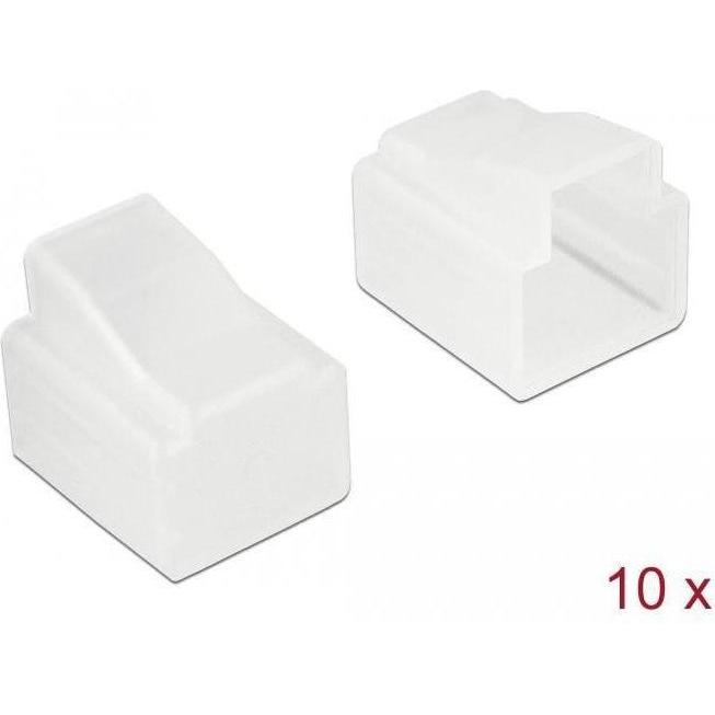 Delock RJ-11 Staubschutz, 10 Stück (Blindmodul), Netzwerk Zubehör