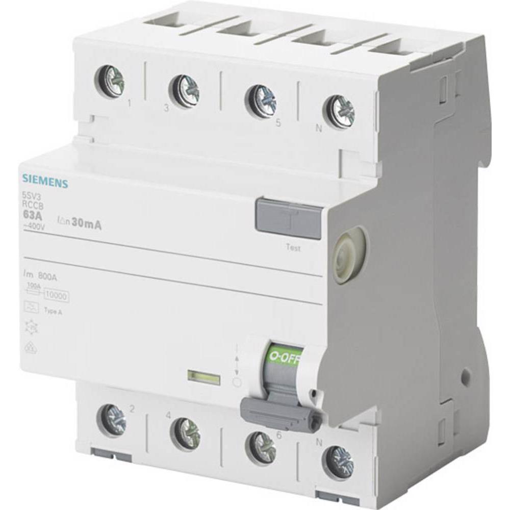 Siemens, Schutzschalter, FI Schutzschalter