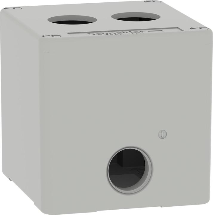 Produktbild Schneider Electric XAPD1502 Leergehäuse XAP Metall grau für 2x22mm - CSA (Gehäuse)