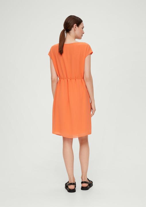 Produktbild s.Oliver Kleid Chiffonkleid mit Raffung (44)