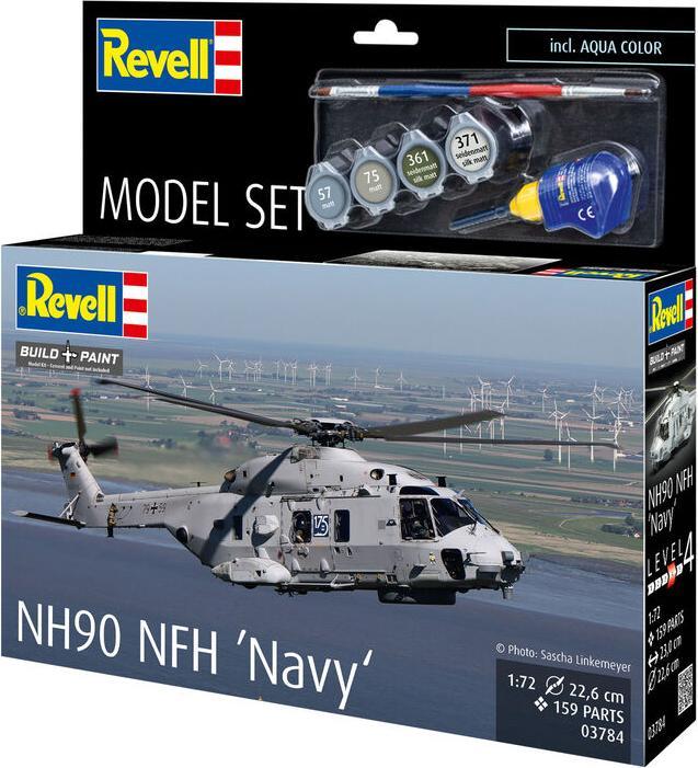 Actual product image Revell Model Set NH90 NFH Navy