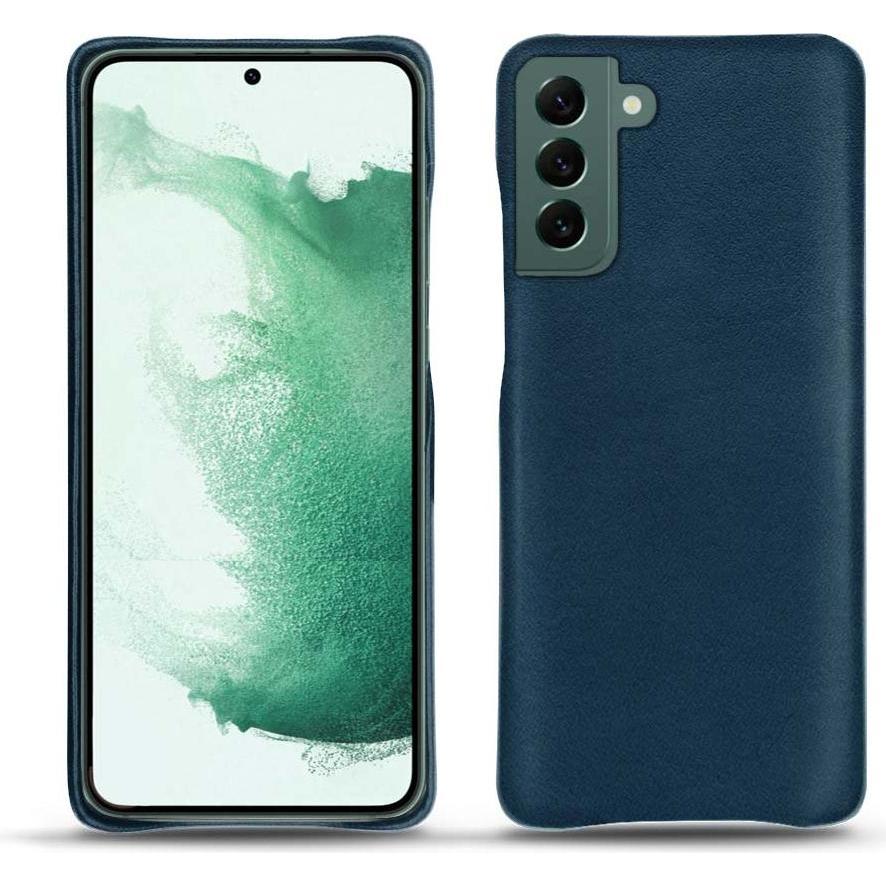 Noreve Lederschutzhülle (Samsung Galaxy S22+ 5G), Smartphone Hülle, Blau