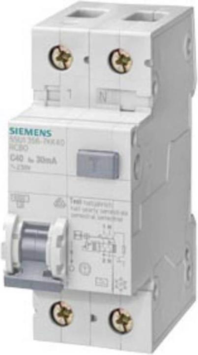 Actual product image Siemens FI/LC switch Npole 6kA