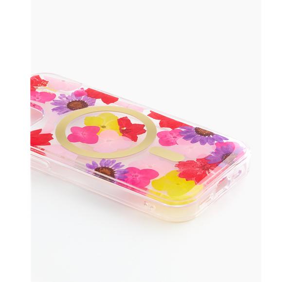 Produktbild iDeal Of Sweden MagSafe Clear-Cover Tropical Floral (Apple iPhone 13, Apple iPhone 14, Apple iPhone 15, Apple iPhone 16)