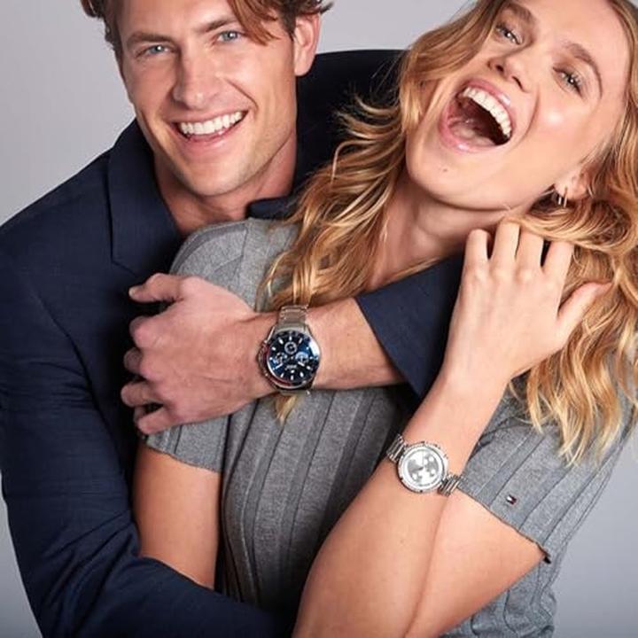 Actual product image Tommy Hilfiger Owen (Watch with gemstone, 46 mm)