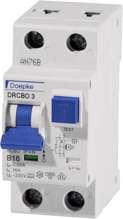 Doepke FI/LSKombination einpolig N A A BCharakteristik Typ