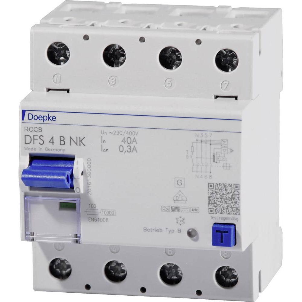 Doepke, Schutzschalter, FISchutzschalter allstromsensitiv DFS4 0404/030B NK 3A