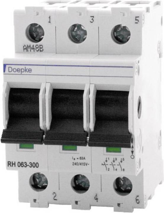 Actual product image Doepke Main switch RH 063300