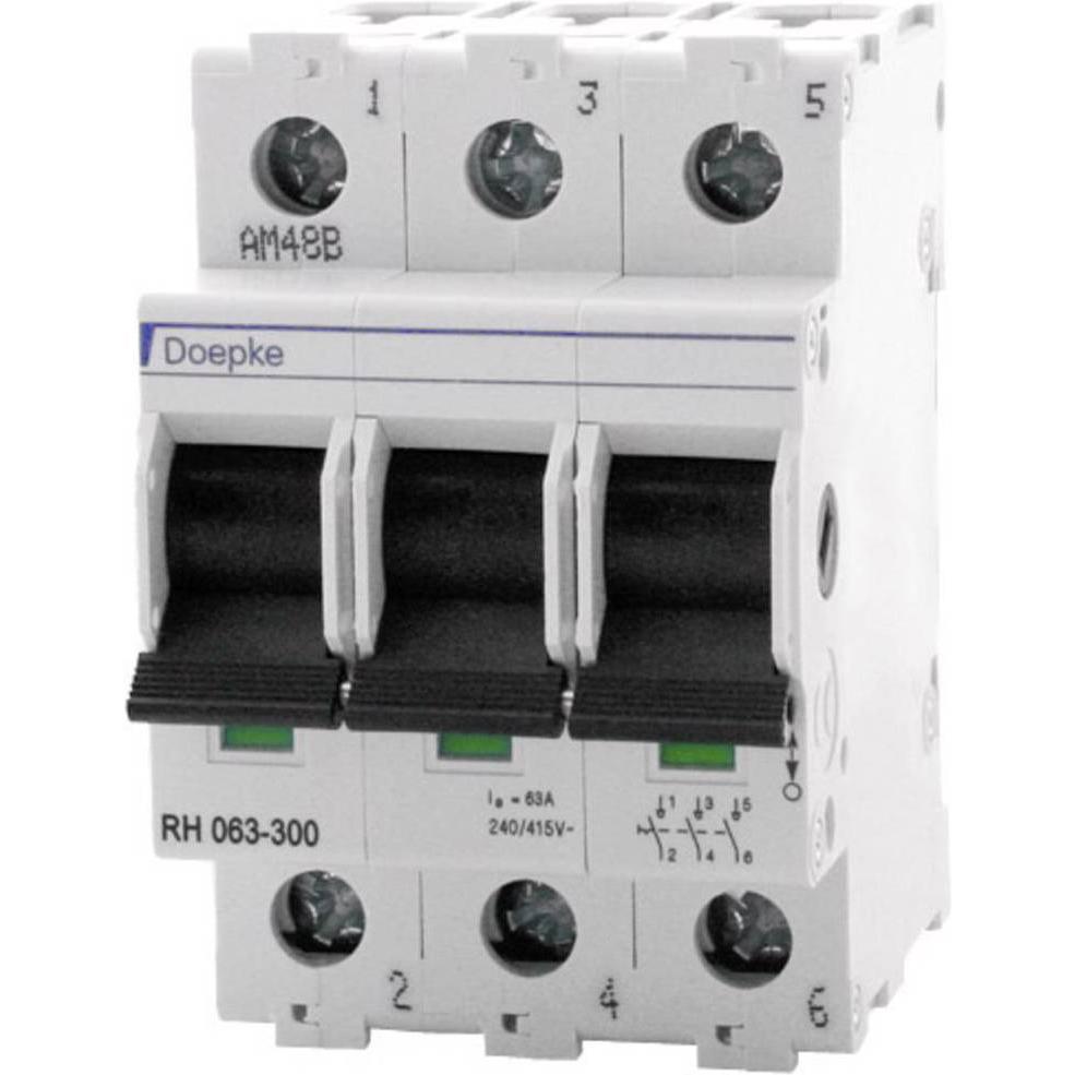 Doepke, Systemstromversorgung, Hauptschalter RH 063300