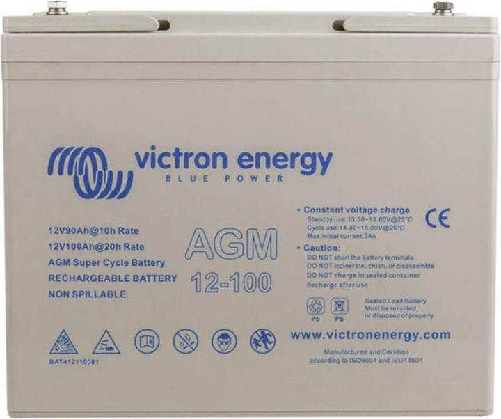 Produktbild Victron Energy Bleiakku AGM Super Cycle (12 V, 100 Ah)