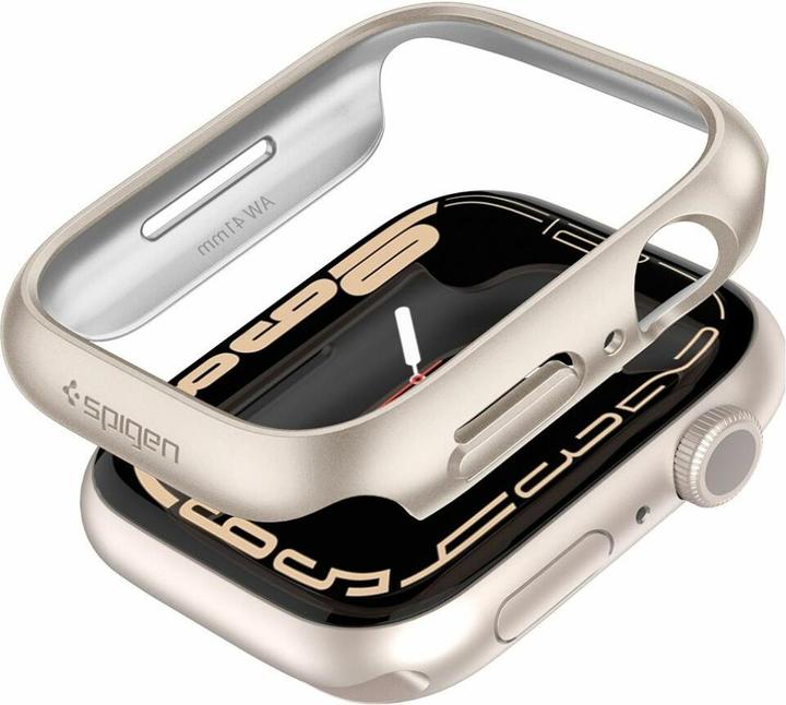 Image du produit Spigen Thin Fit Apple Watch 7/8 41mm starlight ACS04185