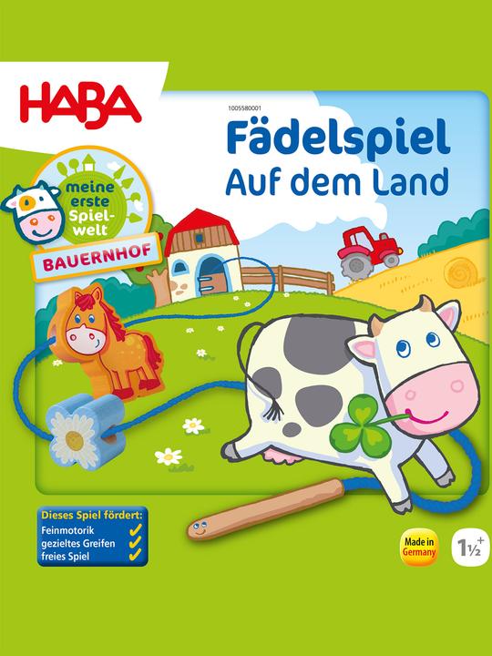 Produktbild Haba Fädelspiel Auf dem Land