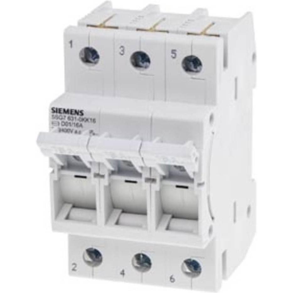 Siemens, Verteilerschrank Zubehör, MINIZED Sicherungslasttrennschalter D01 A Un AC