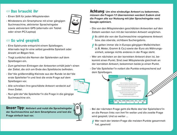 Produktbild Schätz mal! Schul Edition (Deutsch, 2 - 8 Spieler)