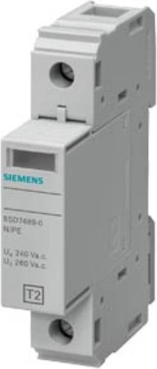 Actual product image Siemens Surge arrester type Requirement class C UC 260V Protection modules s