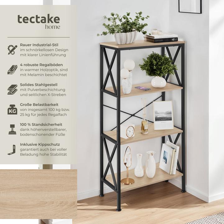 Immagine prodotto tectake Barry (61.50 x 61.50 x 133.50 cm)