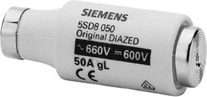 Produktbild Siemens DIAZEDSicherungseinsatz 690V für Kabelund Leitungsschutz Betriebsklasse (50 A)