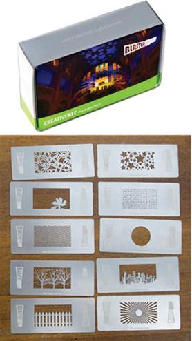 Actual product image Spiffy Light Blaster Creative Kit - Pro 1 Gobo Pro 1 Gobo Kit