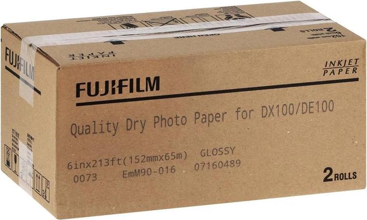 Actual product image Fujifilm 1x2 DL Paper 230 g 152 mm x 65 m glossy (230 g/m², 152 x 65 cm)