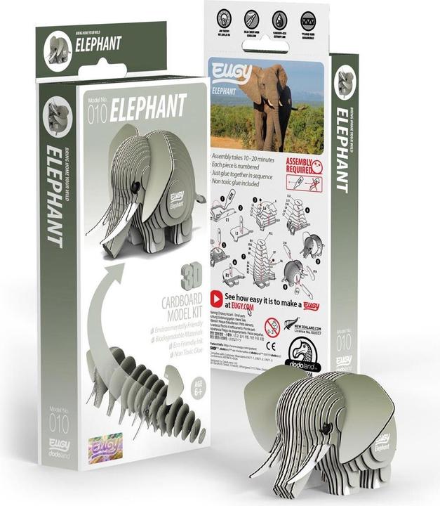 Actual product image Eugy Elephant