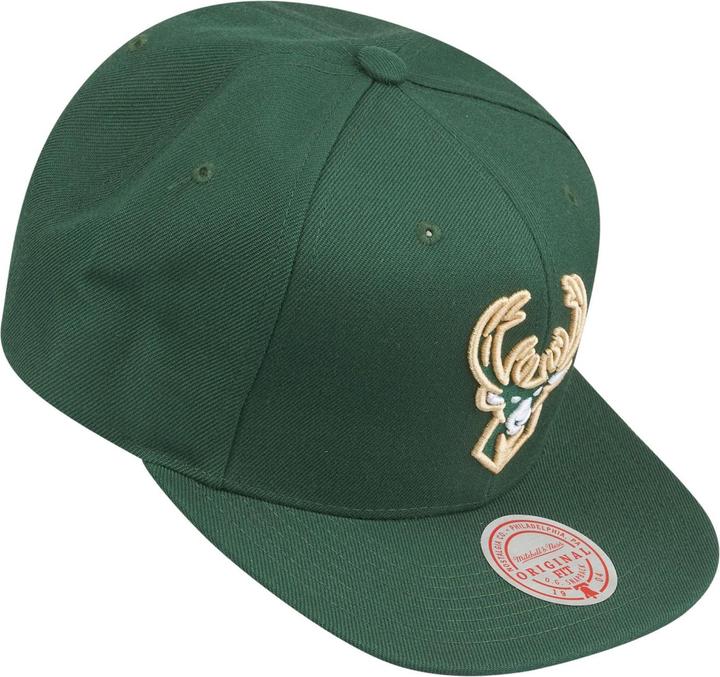 Produktbild Mitchell & Ness NBA Milwaukee Bucks Team Ground 2.0 Snapback Cap