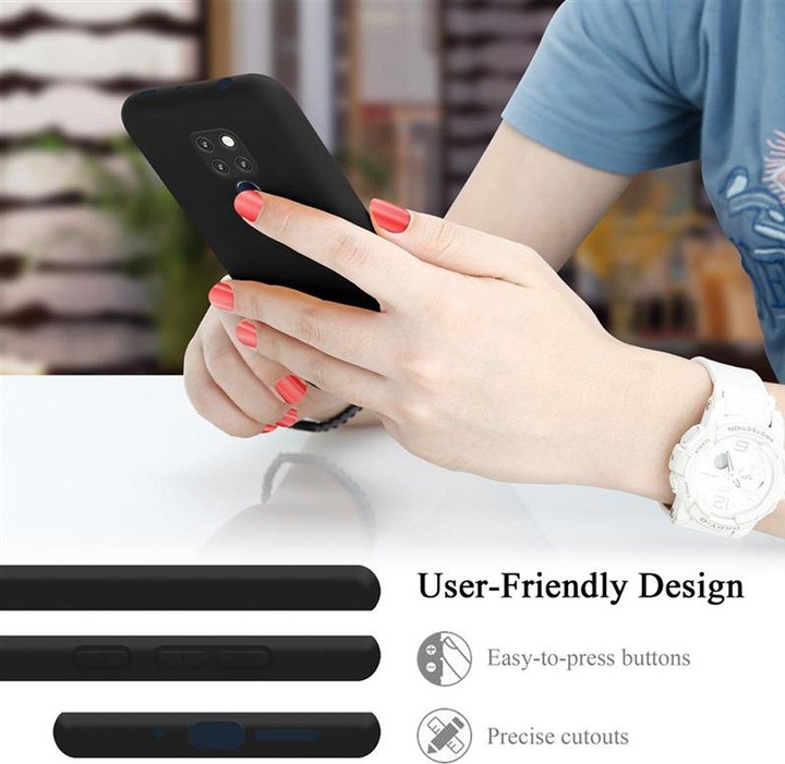 Produktbild Cadorabo TPU Liquid Silicone Case Cover (Huawei Mate 20)