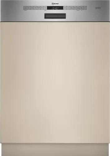 Neff N 70, Geschirrspüler integrierbar, 60 cm, Gebürsteter Stahl, S147ZBS02D, ID S147ZBS02D