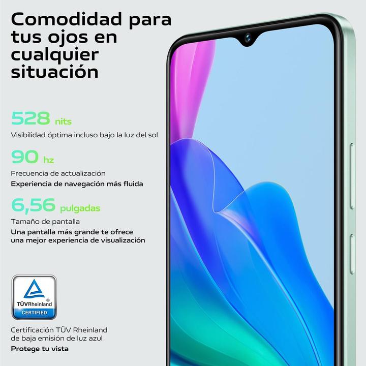 Produktbild Vivo Smartphone Y03 Octa Core 4 GB RAM 128 GB grün (128 GB, Grün, 6.56", Dual SIM, 4G)