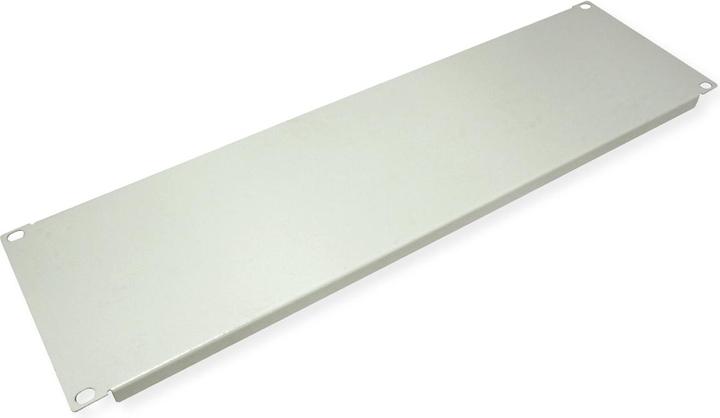 Actual product image Value 19" blind plate 3U light gray