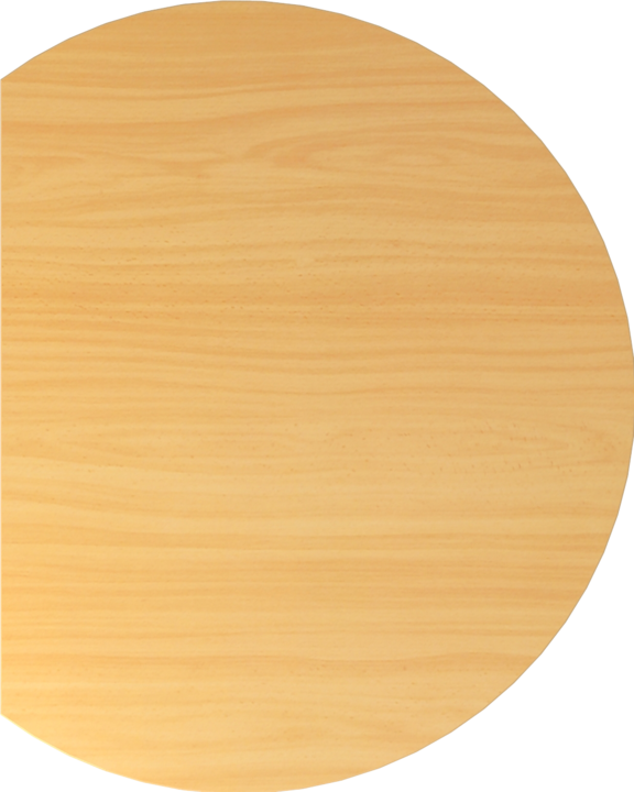 Produktbild MC Anbau-Element 3/4-Rund für MyTable XB, Y und Z Schreibtisch mit Gestell Graphit