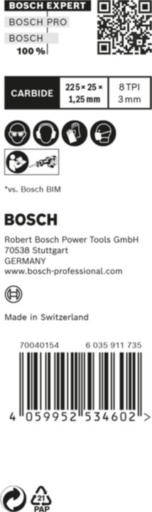 Produktbild Bosch Professional Zubehör Expert Säbelsägeblatt