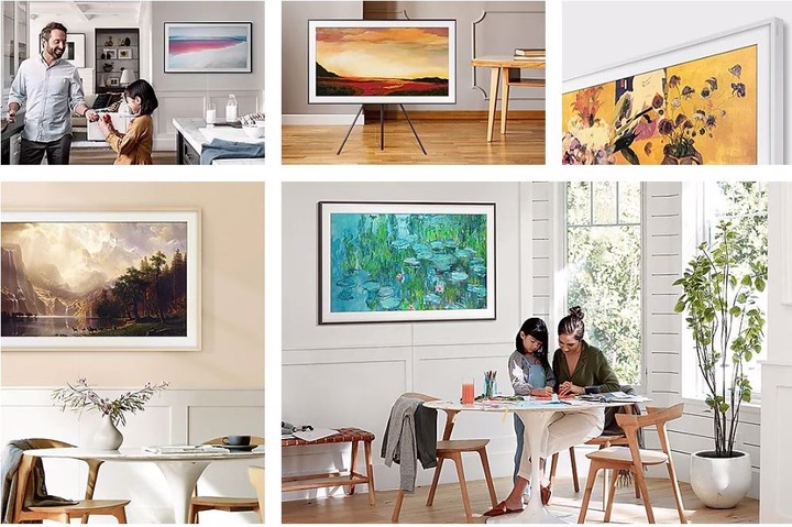 Produktbild Samsung QE55LS03T, The Frame 4.0 (55", QLED, 4K, 2020)