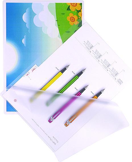 Actual product image Office Products Laminating film, a4, 2x80 mic, glossy, 100 pieces, transparent (A4, 100 Piece, 80 µm)
