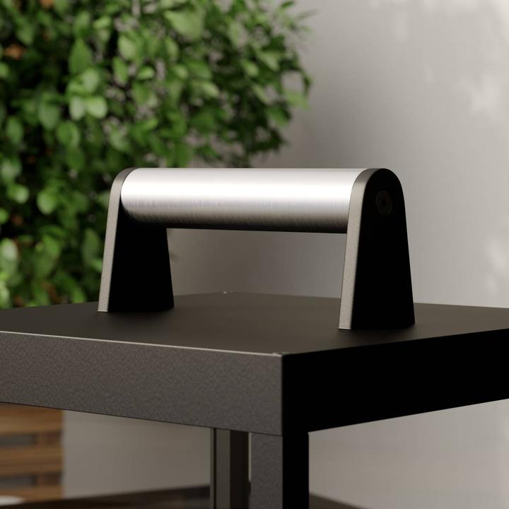 Image du produit Lucande Cube LED Portable Lampe de table d'extérieur Graphite (320 lm)