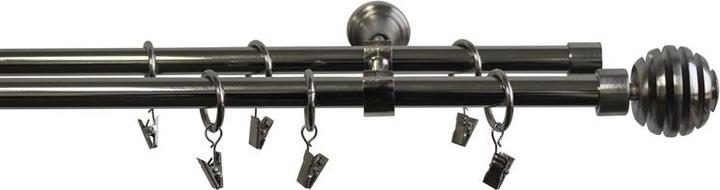 Produktbild Domoletti DOUBLE CURTAIN RAIL SET 240CM D16