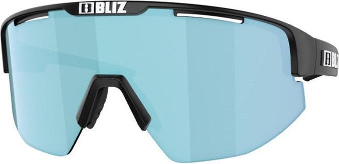 Actual product image Bliz Matrix Small (Mat Black, Smoke Ice Blue)