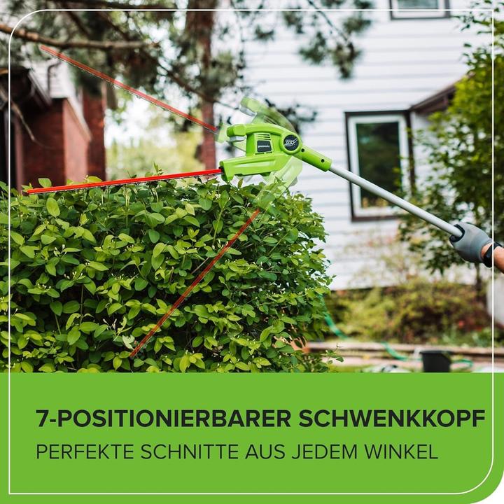 Image du produit Greenworks G24PSH Kit de coupe et de taille de haies 24V (outil uniquement) (Fonctionnement sur batterie)