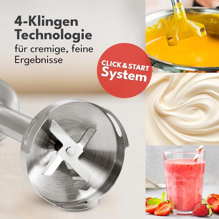 Immagine prodotto Lebenlang Stabmixer Edelstahl