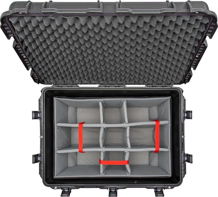 Produktbild Nanuk Kunststoffkoffer 975 - mit Schaum Schwarz (Kamera Schultertasche)